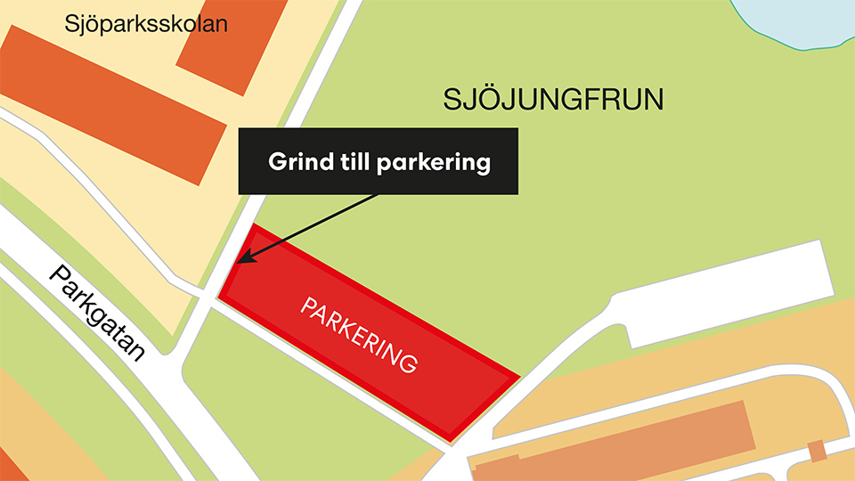 karta över parkering