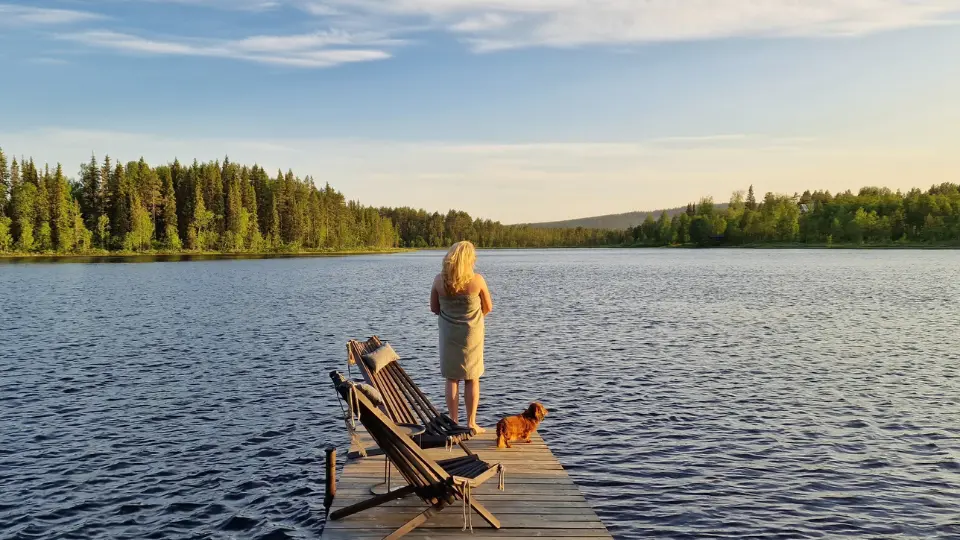 Leipojärvi i Dokkasbygden- Det ljuva livet- Foto: Monika Nilsson